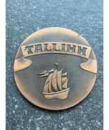 Estonia Collectible Medal In Honor Of Tallinn City - £13.28 GBP