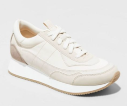 Sneakers Courtney Beige Chiaro Marrone Universale Con Soletta In Memory ... - $9.02