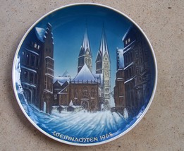 Rosenthal Weihnachten In Bremem Georg Kuspert 1968 Christmas Plate 9 - £19.18 GBP