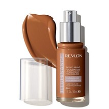 Revlon Illuminance Liquid Foundation Hyaluronic Acid 501 Toasted Caramel - £6.21 GBP