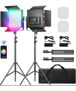 IVISII I80RGB PROFESSIONAL VIDEO LIGHT KIT - $5,097.64 MXN