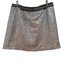 Disney Parks Silver Sequin Button Detail Princess Skirt Women&#39;s Size 3X NEW - £27.51 GBP