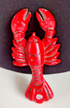 Vintage Red Lobster Beer Bottle Opener Cast Iron Metal Diecast - £6.52 GBP