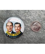 1952 GO FORWARD WITH STEVENSON SPARKMAN Presidential Campaign 1&quot; Pinback... - $9.67