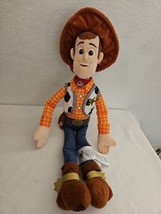 Disney Toy Story Woody Doll Plush Cowboy Stuffed Sheriff 18&quot; Bonnie Foot - £14.07 GBP