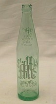 Mr. Cola Soda Pop Bottle Green Glass Grapette Bottling Co. 16 oz. Vintage MCM - £17.40 GBP