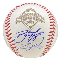 Brad Lidge Carlos Ruiz Unterzeichnet Phillies 2008 Welt Serie Baseball JSA ITP - £178.33 GBP