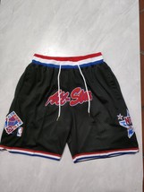 1991 All Star Basketball Classic Black Mesh Pockets Shorts - $31.20