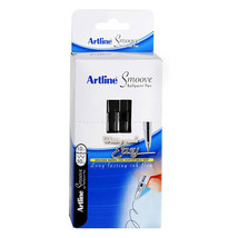 Artline Ballpoint Smoove Pen 1mm (50pk) - Black - £18.44 GBP