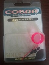 Cobra Archery Sidewinder Pin C-527R Track Back Slot Red - $29.58
