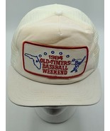 VTG 1984 OLD-TIMERS BASEBALL WEEKEND Tinker Field FLORIDA Snapback Hat, ... - £13.97 GBP