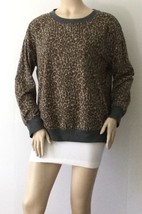 Splendid Animal Print Long Sleeve Soft Top (Size L) - £19.94 GBP