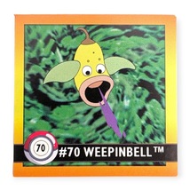 Pokemon Vintage Artbox Collectible Sticker: #70 Weepinbell - £3.92 GBP