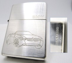 BMW Limited Engraved ZIPPO 2001 Fired Rare - £73.91 GBP