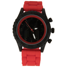 Spider-Man Logo Watch with Metal Band Red - $39.98