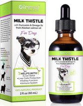 Milk Thistle for Dogs, Dog Liver Support Drops Helps Dog Liver Detox, Pe... - $242.38 MXN