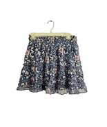 Vineyard Vines Navy Floral Mini Skirt – Size Small - $509.36 MXN