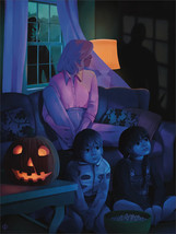 Halloween 45 TV Shamrock Commercial Michael Myers Movie Poster Print 18x24 Mondo - £80.36 GBP