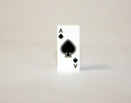 Poker Playing Cards Ace 2X1 Construction Piece Minifigure Fast Shipping - $3.08