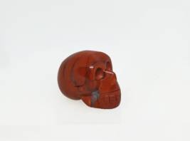 Crystal Skull RED JASPER ~ Crystal Carving, Skull Decoration, Altar, Witchcraft - £11.78 GBP