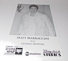 Matt Marraccini Autograph Reprint Photo 9x6 General Hospital 2005 Super Soap - $4.99