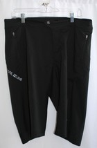 Mens Pearl Izumi Xl Black Shorts Front Pockets #8192 - £9.86 GBP