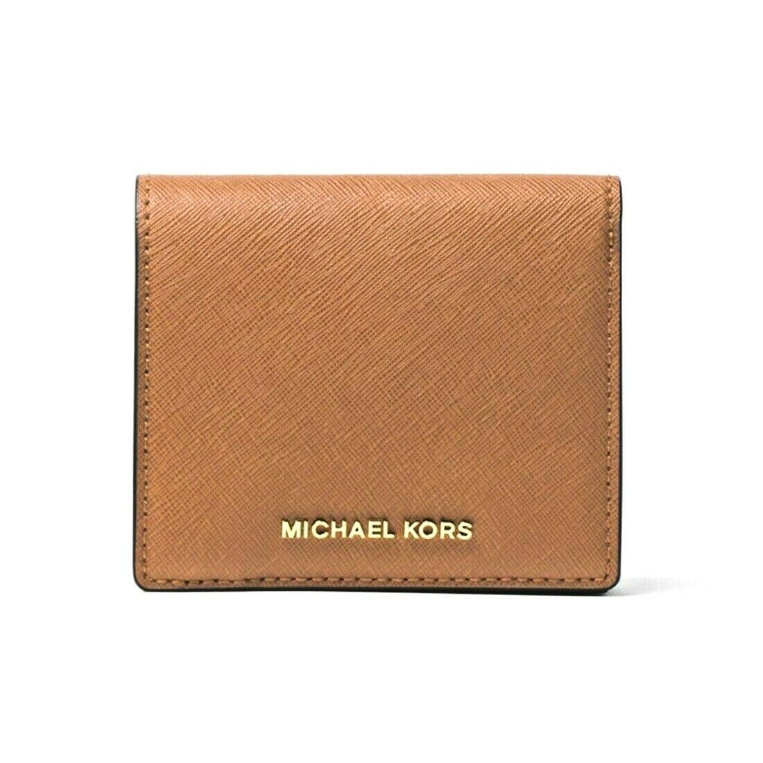 NWT Authentic MICHAEL KORS Mercer Carryall Card Case Wallet 32T6GTVD2L LUGGAGE - $72.26