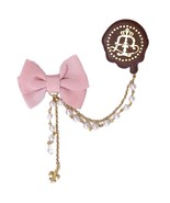 Angelic Pretty Melt Crown Chocolate Brooch Ribbon Lolita Kawaii Japanese... - €51,60 EUR