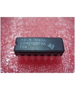 Espec. Military 4 Pcs X CD4012BF Cdip Rca - $23.31