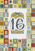 Age 16 Happy Birthday - 01040 - $51.41 MXN