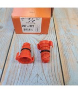 2x Dorman 097826CD For Ford Bronco Escape Explorer Orange Plastic Oil Dr... - €20,05 EUR