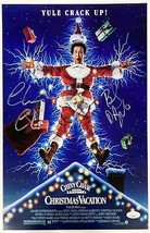Chevy Chase Beverly D&#39;Angelo Signed 11x17 Christmas Vacation Photo 2 JSA - £178.32 GBP
