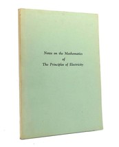 American Telephone &amp; Telegraph Co. Notes On The Mathematics Of The Principles O - £32.59 GBP