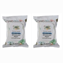 2 PACKS Of Power Stick For Her Face &amp; Body Wipes Brazilian Mist  30 Wipes - $14.99