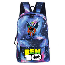 WM Ben 10 Backpack Daypack Schoolbag Bookbag Starry Sky Bag Fly Tiger - £19.23 GBP