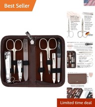 Compact Travel Manicure Pedicure Kit with German Engineering – Gift-Read... - $57.00