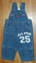 Infants Boys Starting Out Brand Denim Overalls and Shorts size 12 months... - $12.16