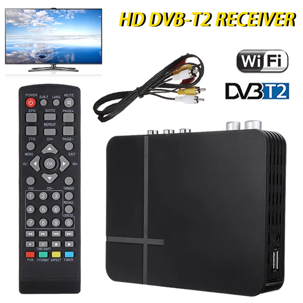 H.264 Digital TV Box HD 1080P DVBT2 DVB-K2 Cable Receiver Dvb-t2 Tuner Dvb T2 K2 - £570,161.33 GBP