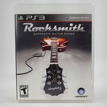 Rocksmith Authentic Guitar Games Sony PlayStation 3 Ps3 Rock Smith Music - $7.84