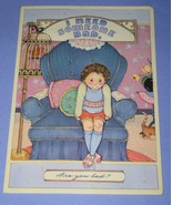 SHEILA DONNELLY NAUGHTY NAUGHTY GREETING CARD VINTAGE SOMEONE BAD SCRAPB... - $20.50 CAD