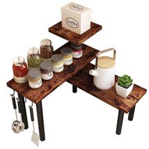 [Newly Upgraded Corner Shelf, 3 Tier Kitchen Counter Organizer, Storage Rack She - £42.16 GBP