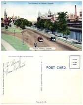 CANADA Postcard The Gateway to Ottawa (A7) - £2.22 GBP