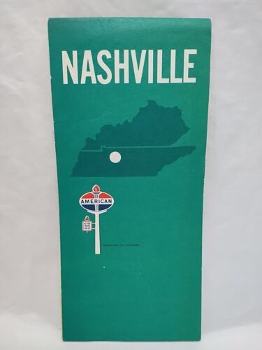 Vintage 1967 Nashville American Oil Company Travel Brochure - $13.86