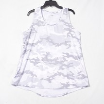 Athletic Women’s Racerback Tank Size Large 12-14 Camouflage Gray Workout... - $11.34