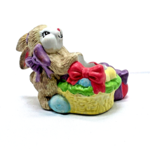 Giftco Easter Bunny Decor Springtime Tier Tray Figurine 2.5&quot; Tall - $8.02