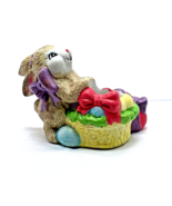 Giftco Easter Bunny Decor Springtime Tier Tray Figurine 2.5&quot; Tall - $8.02