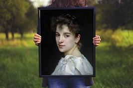 Gabrielle Cot - Bouguereau - Art Print - 13&quot; x 19&quot; - Custom Sizes Available - $25.00