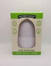 Natures Truth Ultrasonic Essential Oil Mini Diffuser Aromatherapy 10 Hour Run - £10.06 GBP