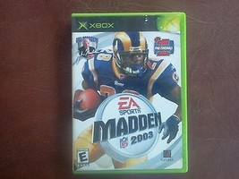 EA Sports Madden 2003 Xbox Video GAME  - $12.87