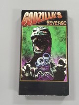 VINTAGE 1998 Godzilla&#39;s Revenge 1969 VHS Cassette - £15.56 GBP